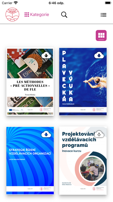 Futurebooks knihovna PedF UK Screenshot
