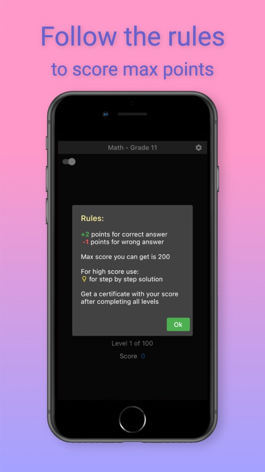 #4. 11th Grade Math Challenge (iOS) Oleh: IT365 Solutions Inc