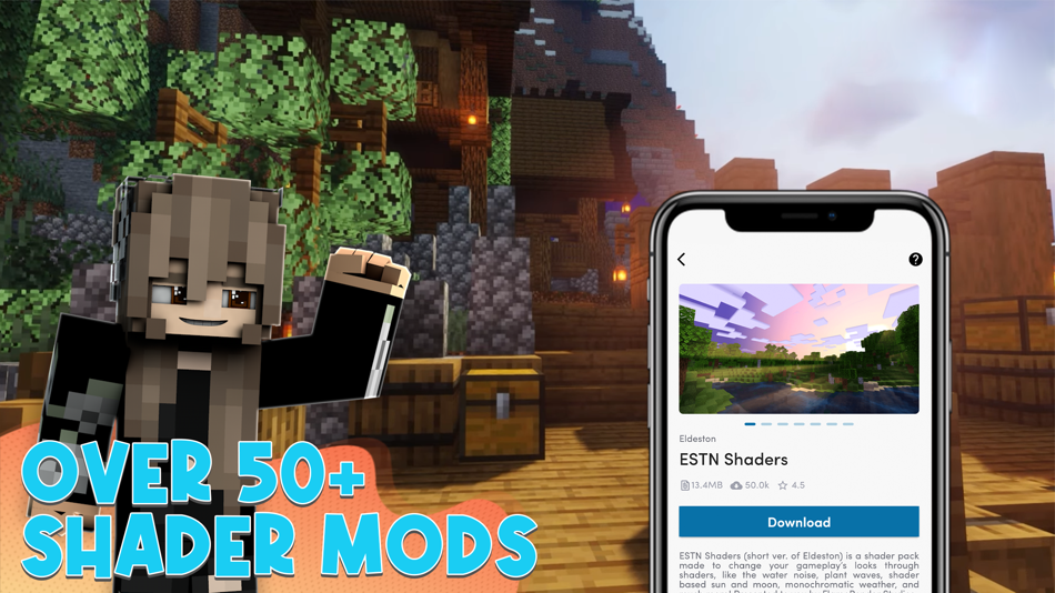 #3. Shader Mods for Minecraft PE (iOS) 由: Digital Partner Group GmbH