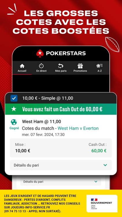 PokerStars Paris Sportifs screenshot-3