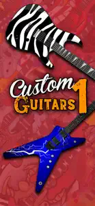 Custom Guitars 1 Stickers screenshot #1 for iPhone