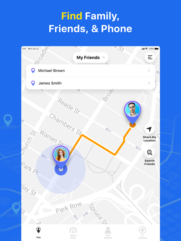 Screenshot #4 pour GPS App - Find family, friends