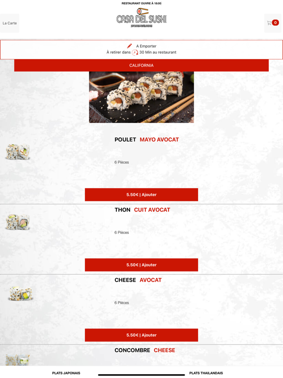 Screenshot #6 pour Casa Del Sushi