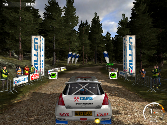 Capturas de tela do Rush Rally 3