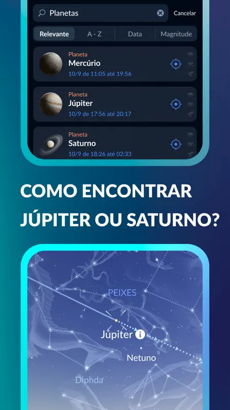 Sky Tonight: Mapa Celeste AR screenshot 2 of 10