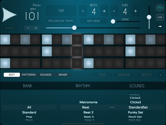 Screenshot #4 pour SuperMetronome Groovebox Pro