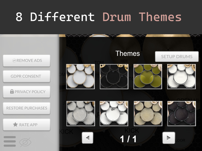 Superstar Virtual Drum Set