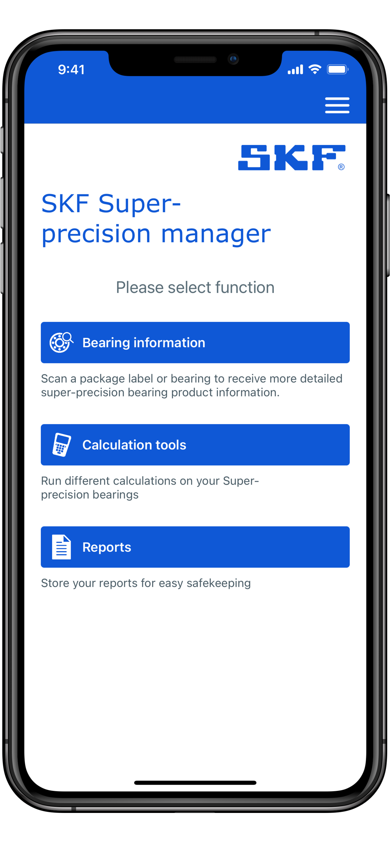 SKF Super-precision manager