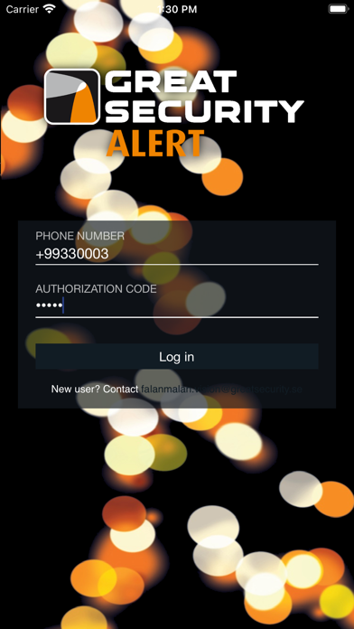 Great Security Alert Screenshot