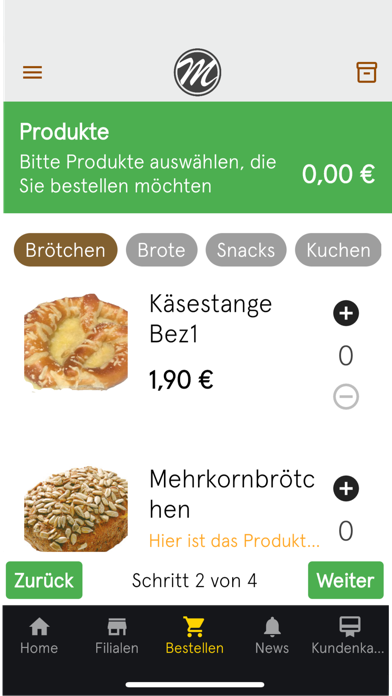 BBN-Kundenkarte Screenshot