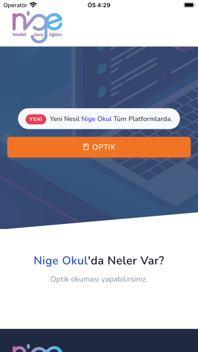 Nige LMS Screenshot