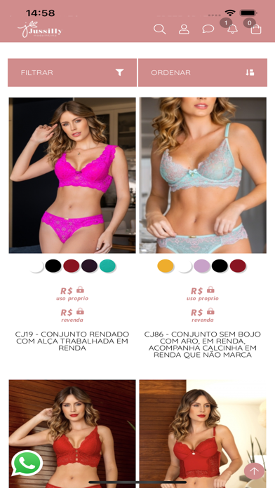 Jussilly  Moda Íntima Screenshot