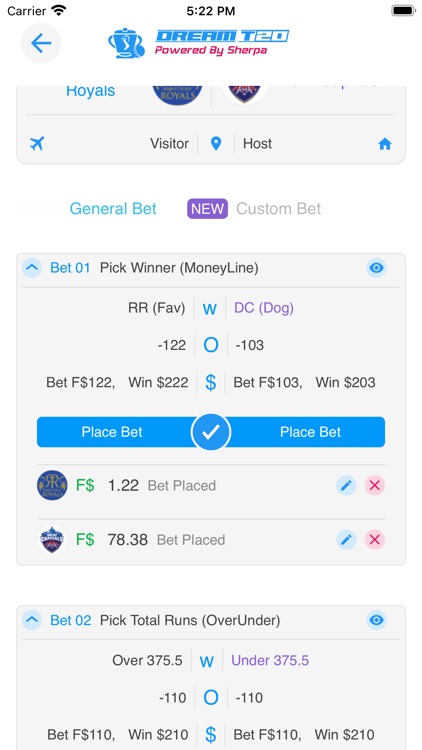 dreamT20 screenshot-6