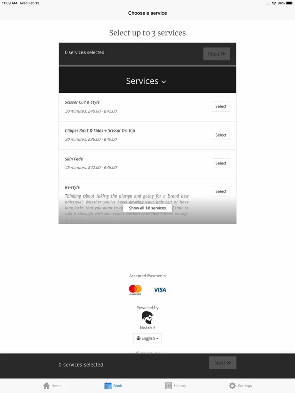 App screenshot