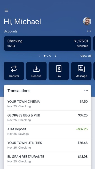 Luminate Bank Screenshot