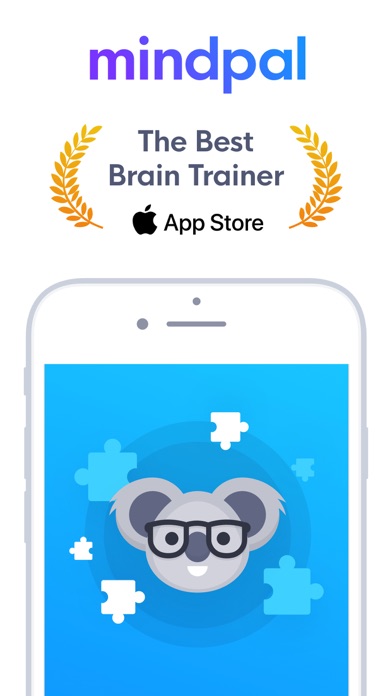 MindPal - Brain Training Gamesのおすすめ画像1