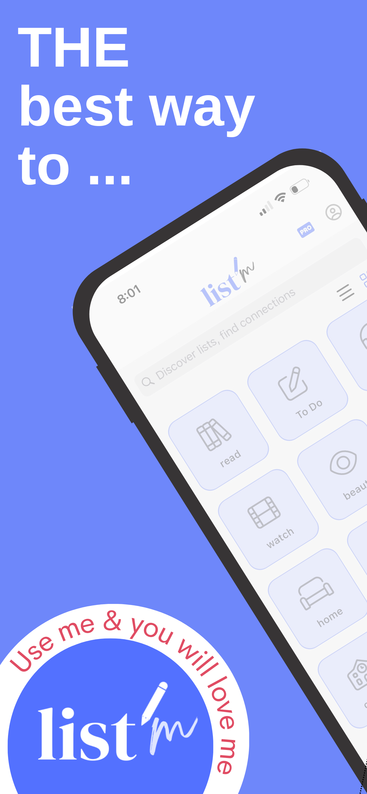 List'm: Note, List, Share