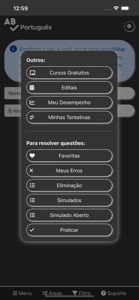 Concursos Públicos - Simulados screenshot #4 for iPhone