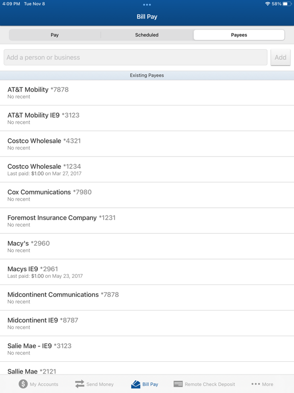 Screenshot #5 pour SAFE Federal Credit Union