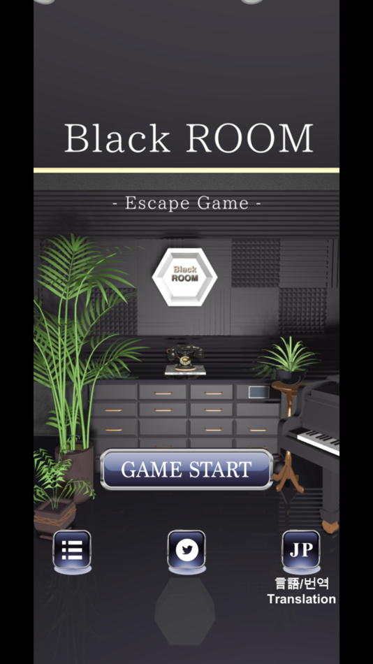 #1. EscapeGame BlackROOM (iOS) 由: Tasuku Yahiro