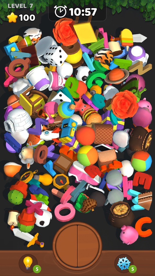 #5. Match 3D Blast: Matching Game (iOS) Bởi: Oakever Games