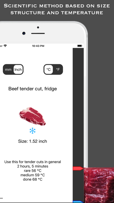 Sous Vide Temperature & Timer Screenshot