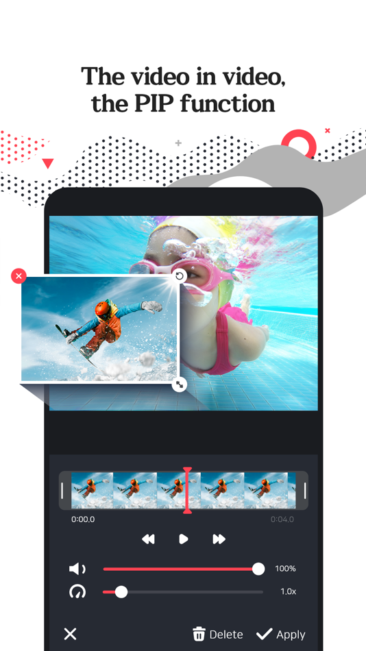 #4. GOM Mix - simple video editor (iOS) 由: GOM&Company