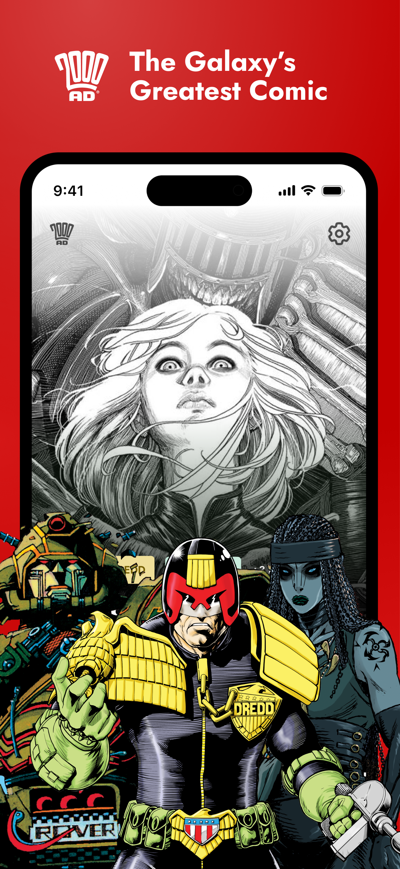 2000 AD Featuring Judge Dredd