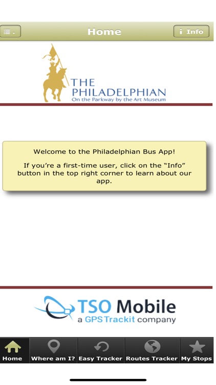 TSO Mobile Philadelphian Bus