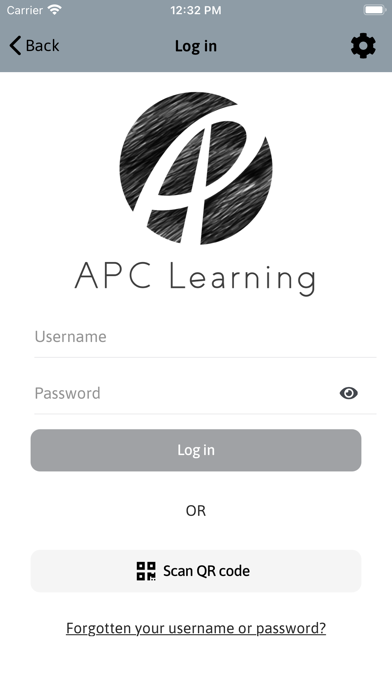 APC Learning Screenshot