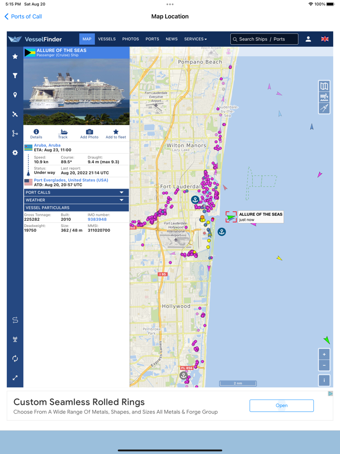 CruiseSchedule Port Everglades