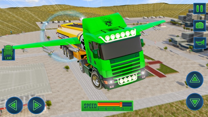 Oil Transporter Flying Truck