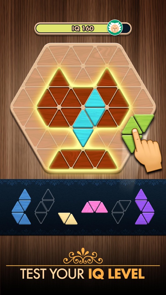 #4. Woody Poly Block Hexa Triangle (iOS) 由: Athena Studio