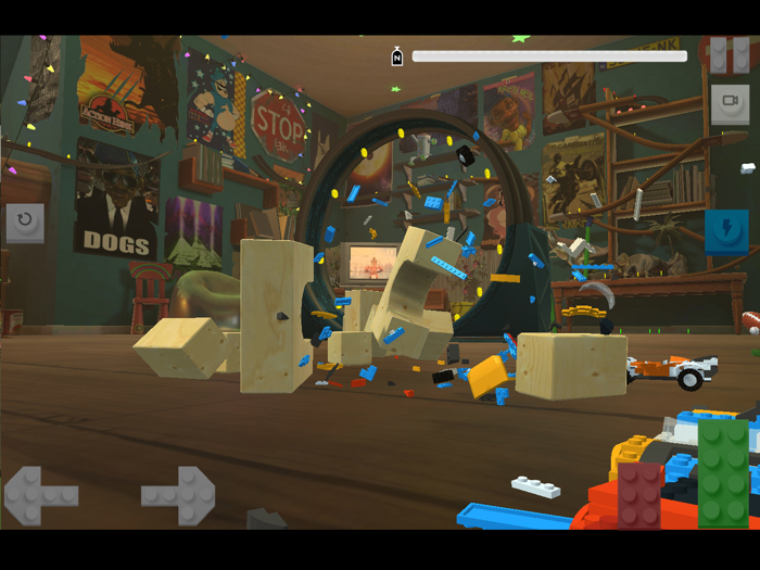 Blocky Toy Car Crash V