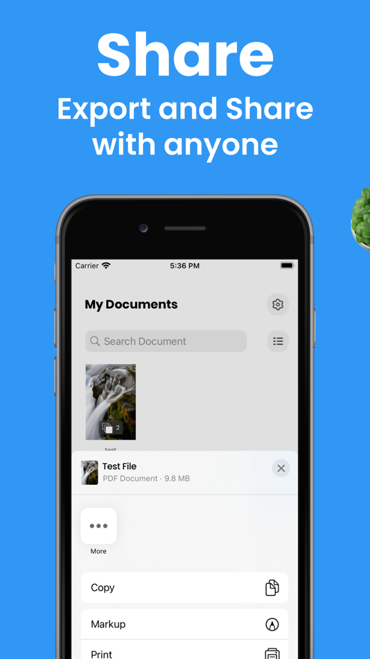 #2. Document Scanner: PDF Editor (iOS) Podle: Ifrah Jahangir