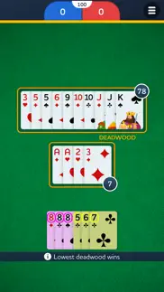 gin rummy - classic cards game iphone screenshot 3