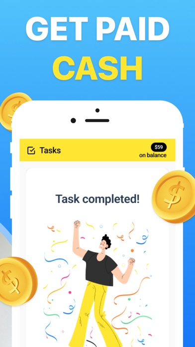 Startask: Cash&Reward App Cent Screenshot
