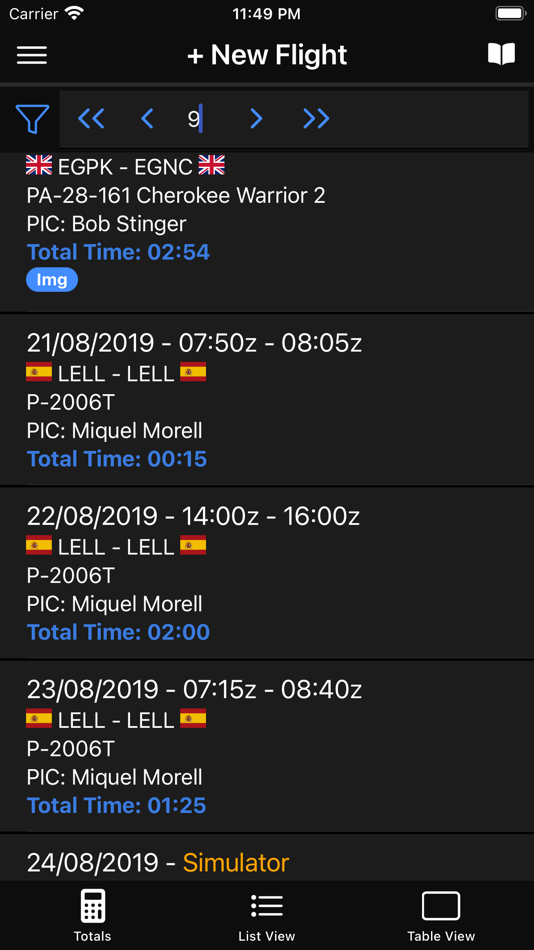 #1. My Pilot Log - Pilot Logbook (iOS) Podle: MY PILOT LOG LIMITED