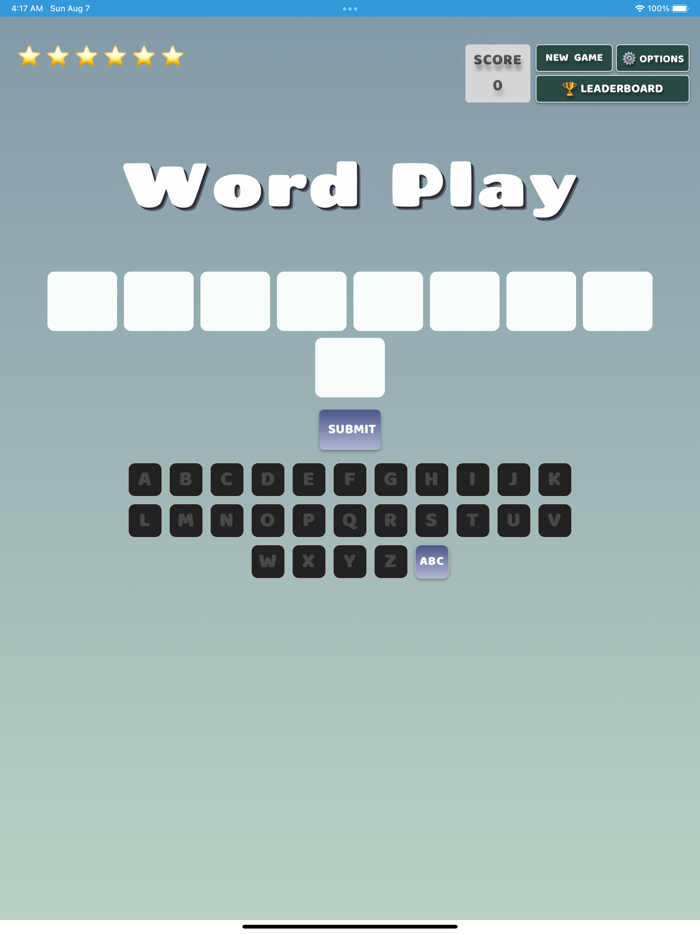 Word Guess Play Challenge