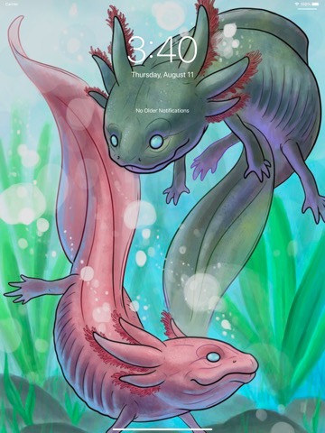 Axolotl - Kawaii Wallpaperのおすすめ画像2