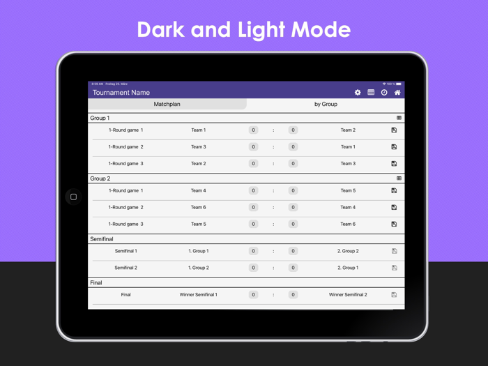 Tournament Competition Manager