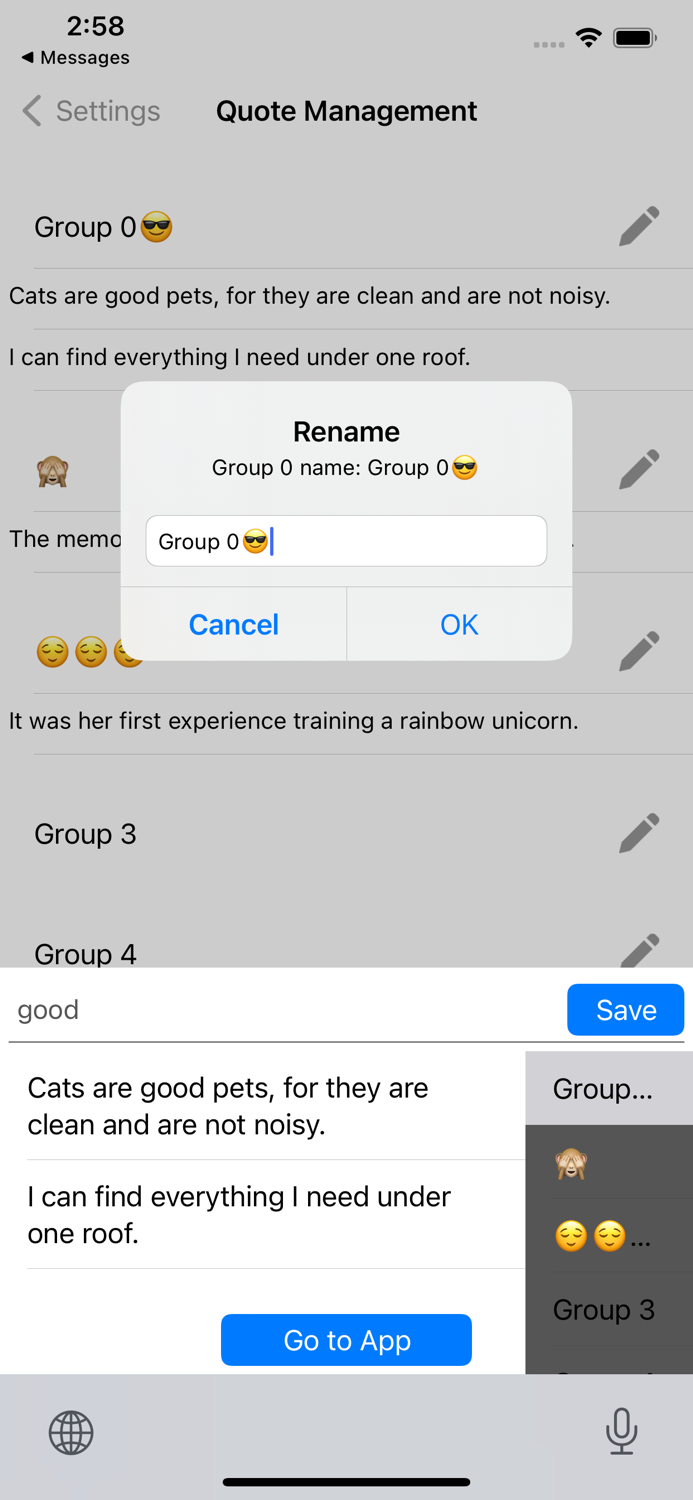 Quoteboard Keyboard Clipboard