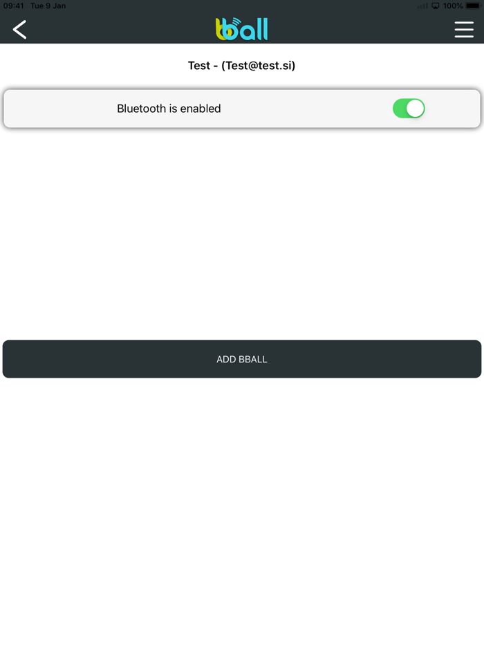 Bball - 1st smart golf ball