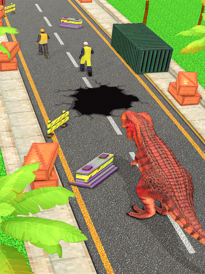 Dinosaur Hole Trap Dino Games