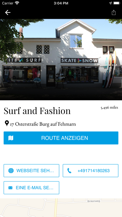 Surf and Fashion Fehmarn Screenshot