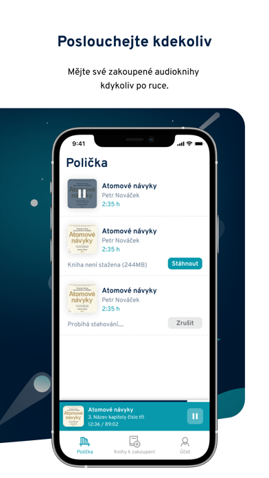 Audiovesmír Screenshot