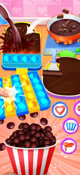 Game screenshot Sweet Chocolate Pop it Dessert hack