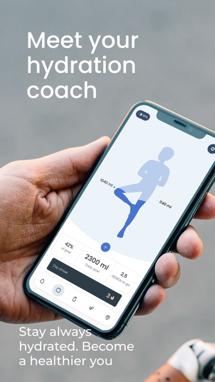 REBO Drink water, Save the sea