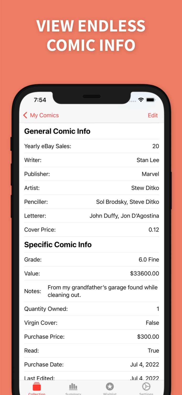 LuckyComic Track Comic Books