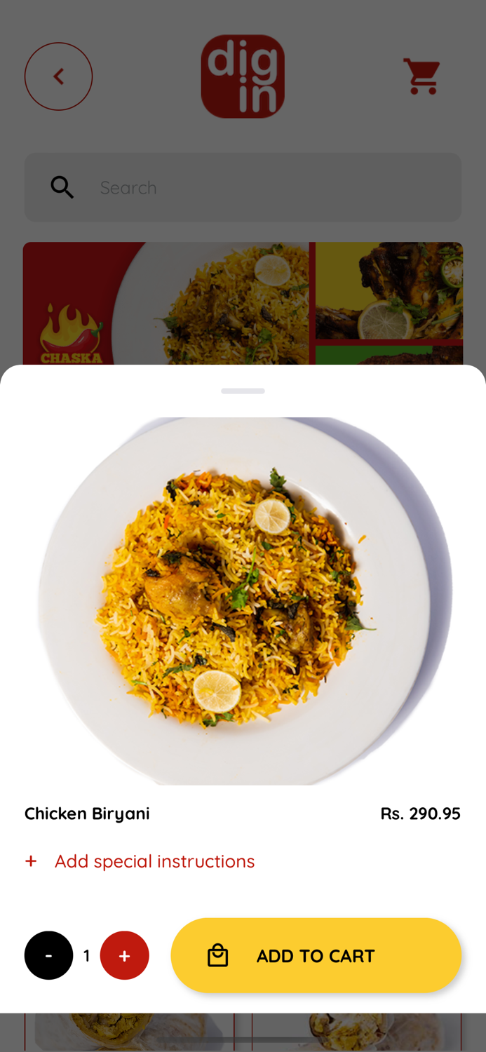 Dig In Food Delivery